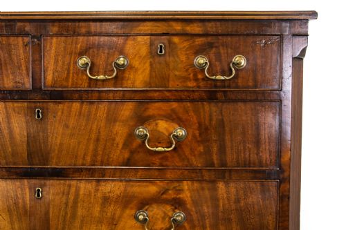 fig 2. Large Georgian Mahogany Chest of Drawers