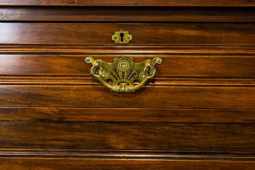 fig 2. Antique Walnut Chest of Drawers