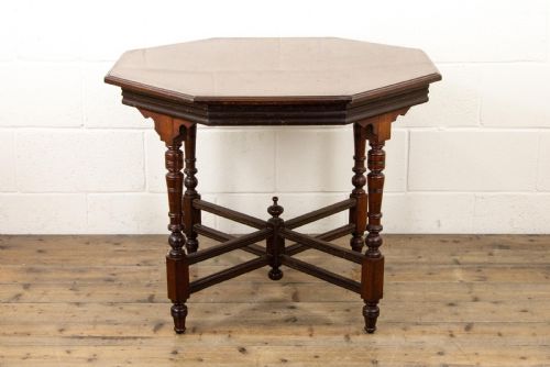 Antique Mahogany Octagonal Centre Table