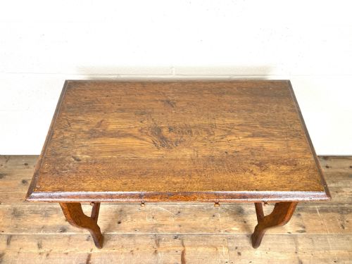 fig 1. Antique Oak Writing Table