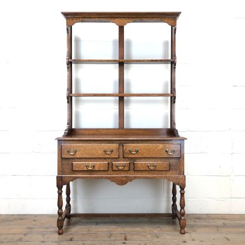 Early 20th Century Antique Oak Dresser
