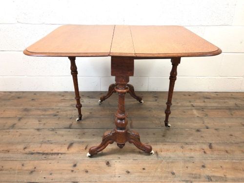 fig 1. Antique Oak Sutherland Table