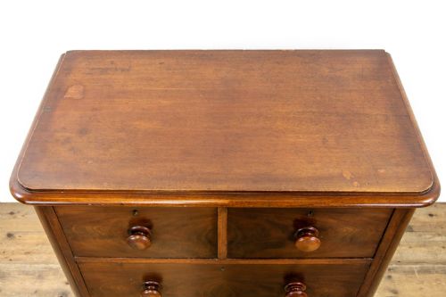 fig 1. Small Victorian Mahogany Chest of Drawers