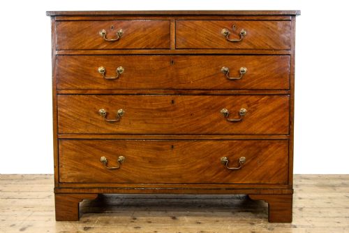 fig 1. Antique Mahogany Chest of Drawers