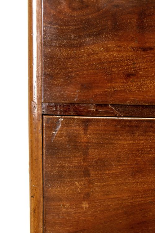 fig 2. Large Antique Mahogany Chest of Drawers