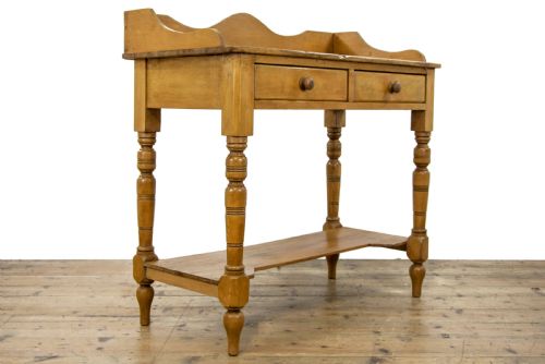 fig 1. Antique Victorian Pine Washstand