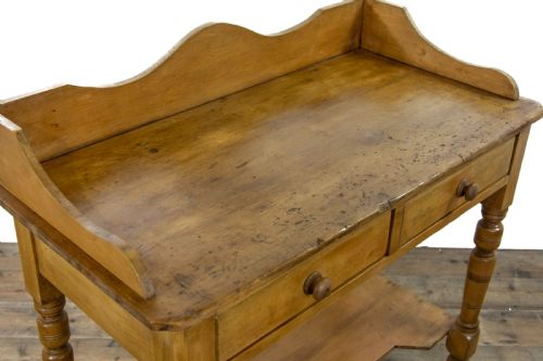 fig 2. Antique Victorian Pine Washstand