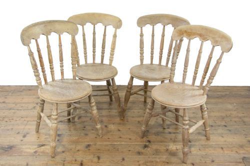 Set of Four Antique Penny Chairs