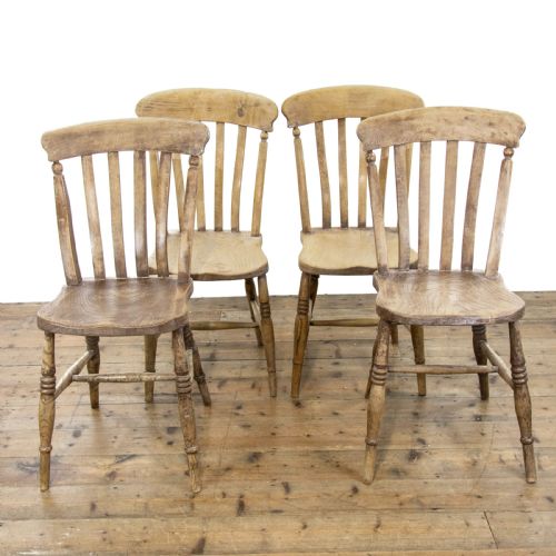 Set of Four Farmhouse Kitchen Chairs