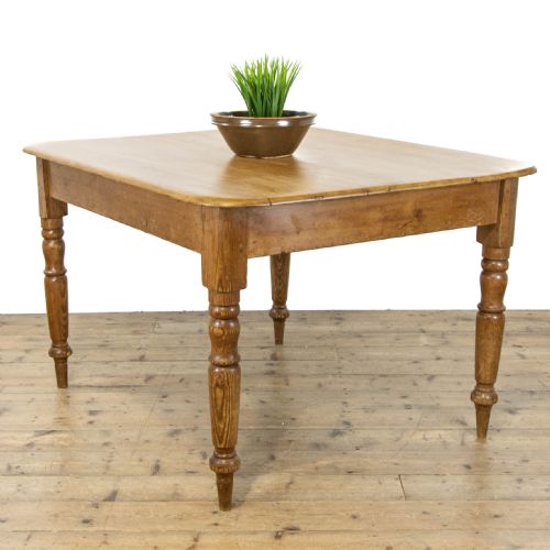 Rustic Pine Farmhouse Kitchen Table