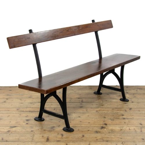 Antique Railway Station Bench