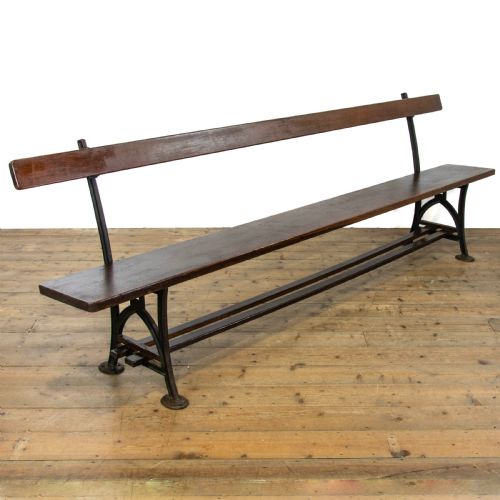 Antique Railway Station Bench