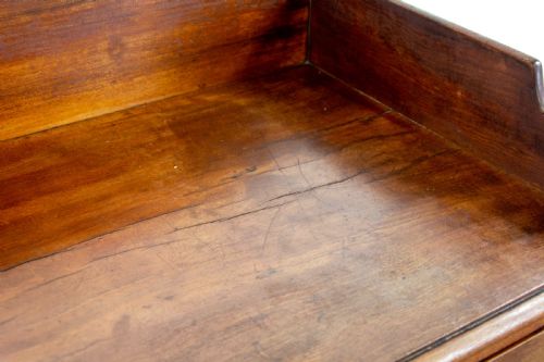 fig 2. Antique Mahogany Chest of Drawers with Gallery