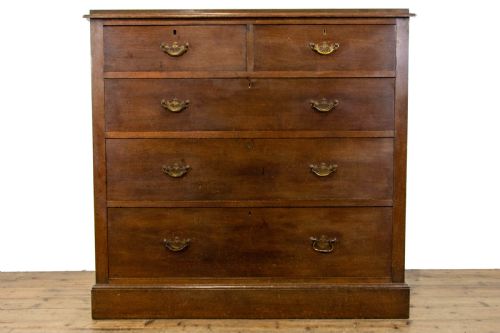 fig 1. Antique Mahogany Chest of Drawers