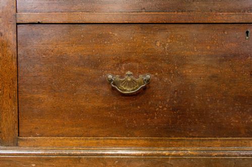 fig 2. Antique Mahogany Chest of Drawers