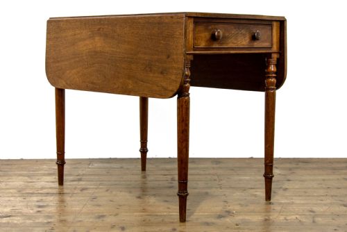 fig 1. Antique Mahogany Pembroke Table
