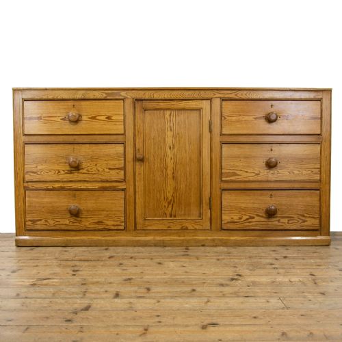 Rustic Antique Pine Dresser Base
