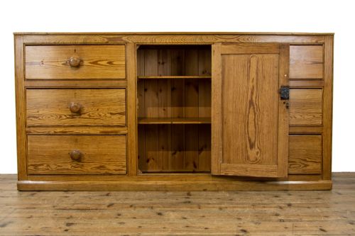 fig 2. Rustic Antique Pine Dresser Base