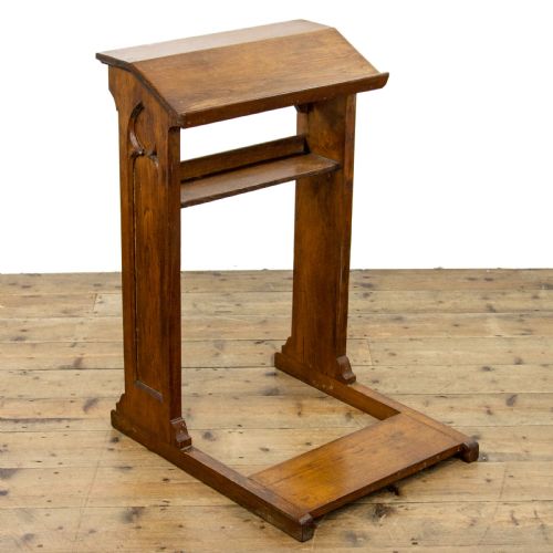 Antique Pitch Pine Prayer Stand