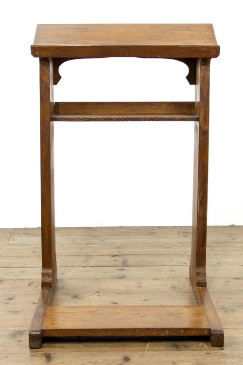 fig 2. Antique Pitch Pine Prayer Stand