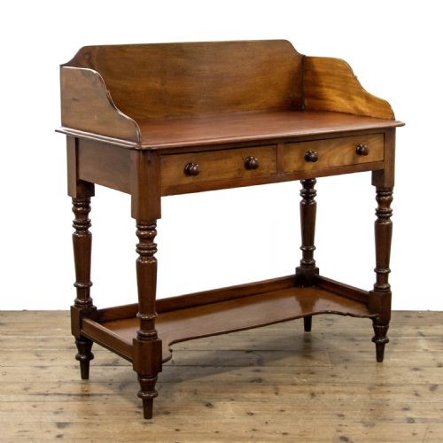 Antique Victorian Mahogany Washstand
