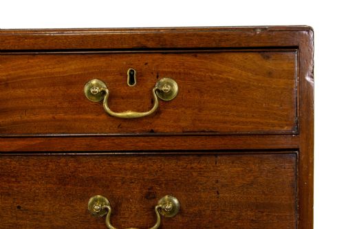 fig 1. Antique Mahogany Chest of Drawers