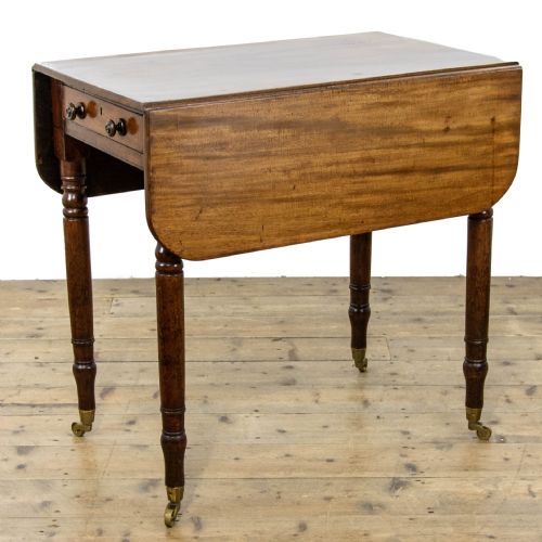 Small Antique Mahogany Pembroke Table
