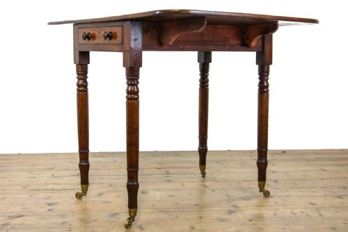 fig 2. Small Antique Mahogany Pembroke Table