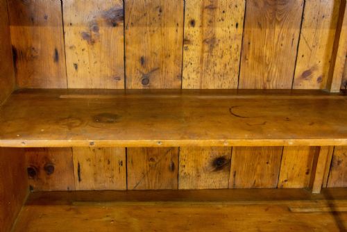 fig 2. Rustic Wooden Shoe Rack or Shelving Unit