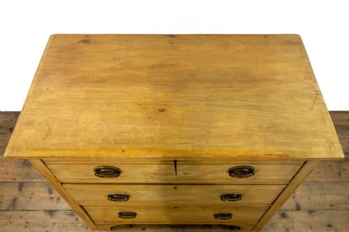 fig 1. Antique Pine Chest of Drawers