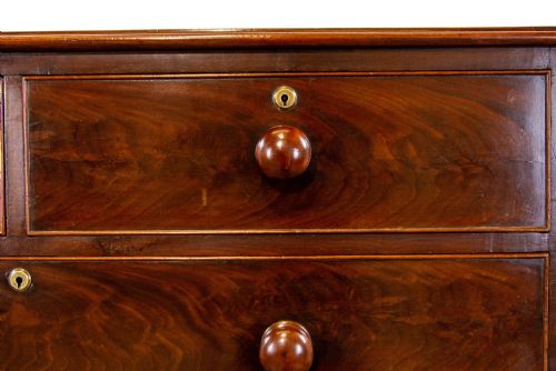 fig 2. Victorian Mahogany Chest of Drawers