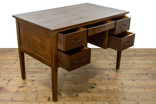 fig 1. Antique Oak Desk