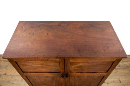 fig 2. Antique Mahogany Two Door Cupboard