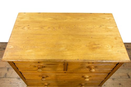 fig 2. Antique Pale Oak Chest of Drawers