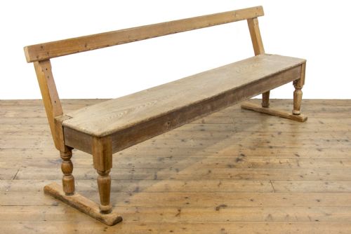 fig 1. Rustic Pine Bench