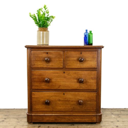 fig 1. Small Victorian Mahogany Chest of Drawers 