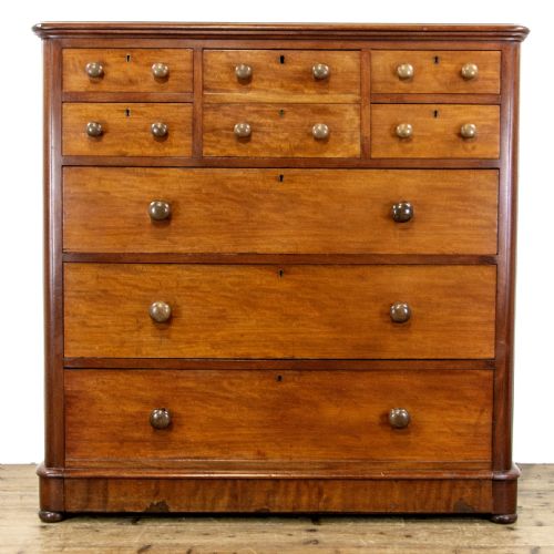 Large Victorian Mahogany Chest of Drawers