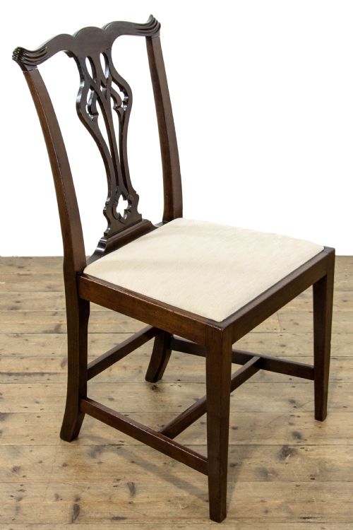 fig 2. Set of Eight Antique Mahogany Dining Chairs by Waring and Gillow