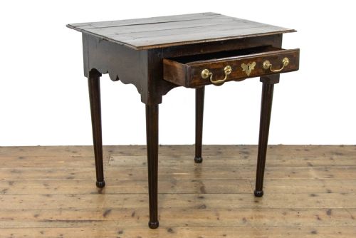 fig 2. Antique Georgian Oak Side Table
