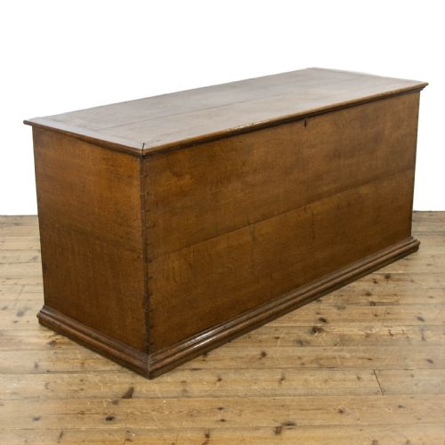 Large Antique Oak Blanket Box or Chest