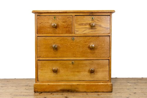 fig 1. Antique Pine Chest of Drawers