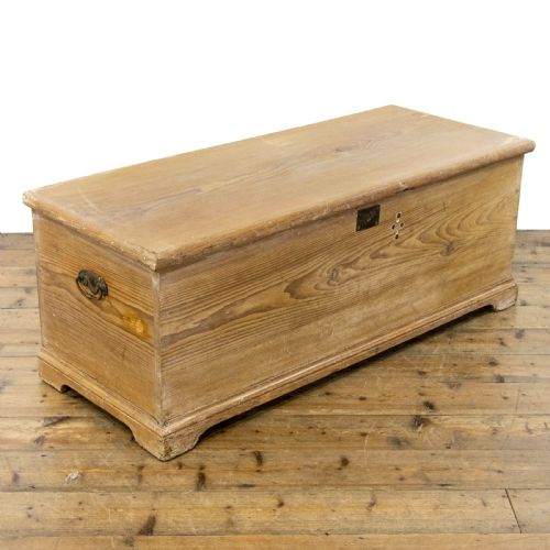 Antique Pine Trunk or Blanket Box