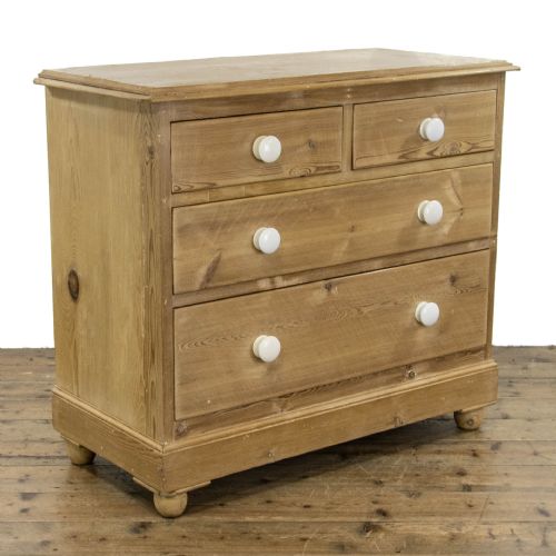 Antique Victorian Pine Chest of Drawers