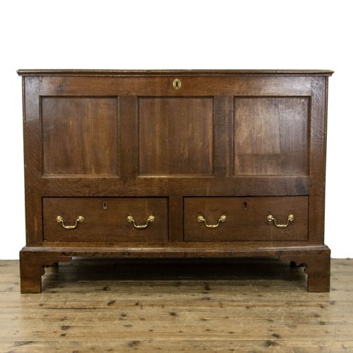 Antique Oak Mule Chest