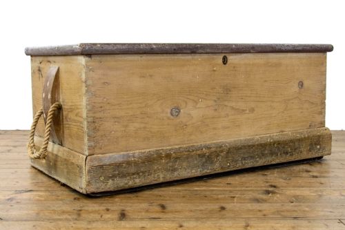 fig 1. Antique Pine Shipwright’s Tool Chest