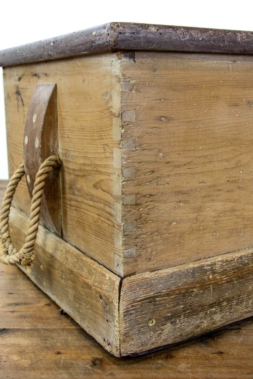 fig 2. Antique Pine Shipwright’s Tool Chest