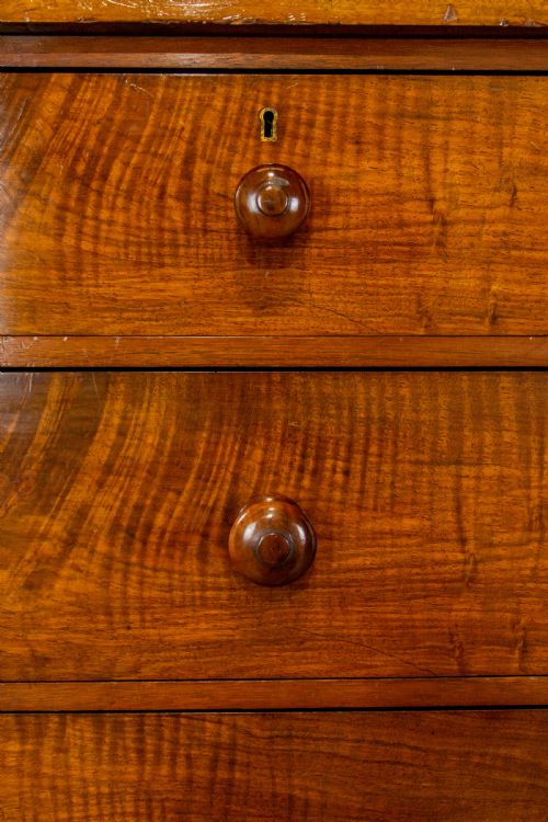 fig 2. Victorian Mahogany Chest of Drawers