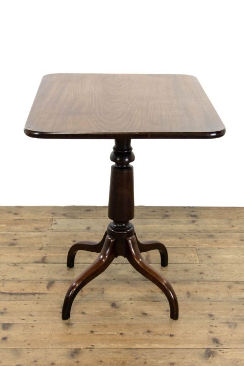 19TH CENTURY ANTIQUE MAHOGANY SIDE TABLE - ADDITIONAL PHOTO 6