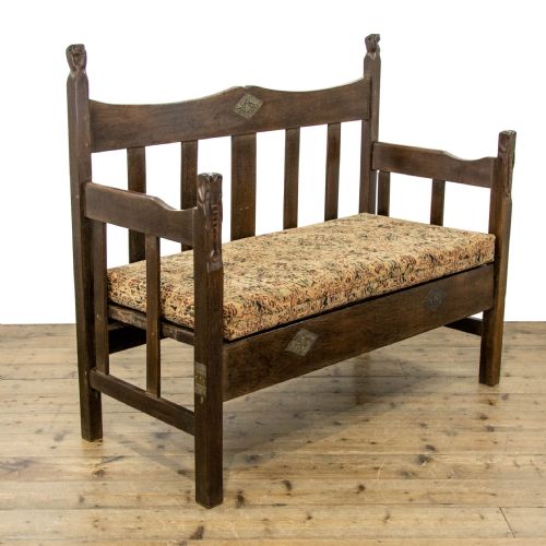 West African Antique Bench