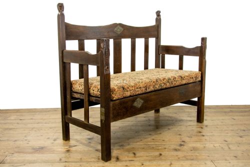 fig 1. West African Antique Bench